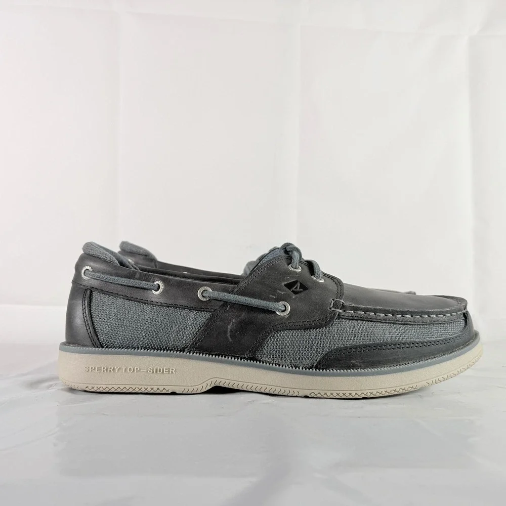 Sperry Men Surveyor 2-Eye Baja Blue Boat Shoes Size 12 STS25401 New In Box